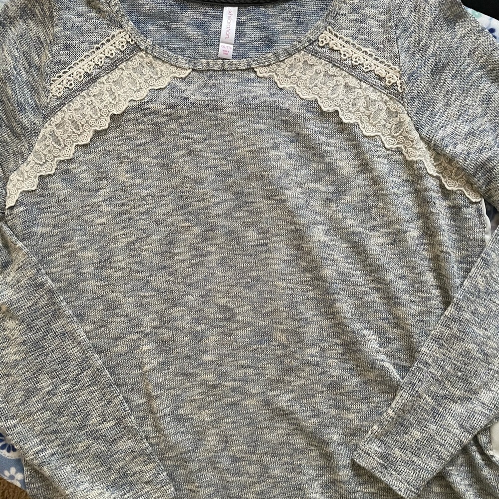 Sweater Lace Top